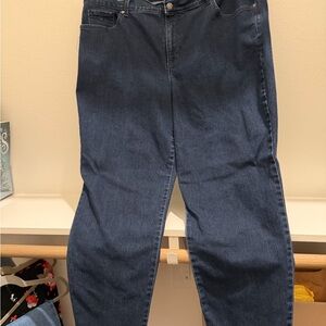 Gloria Vanderbilt Women's Straight Leg Jeans - Deep Indigo